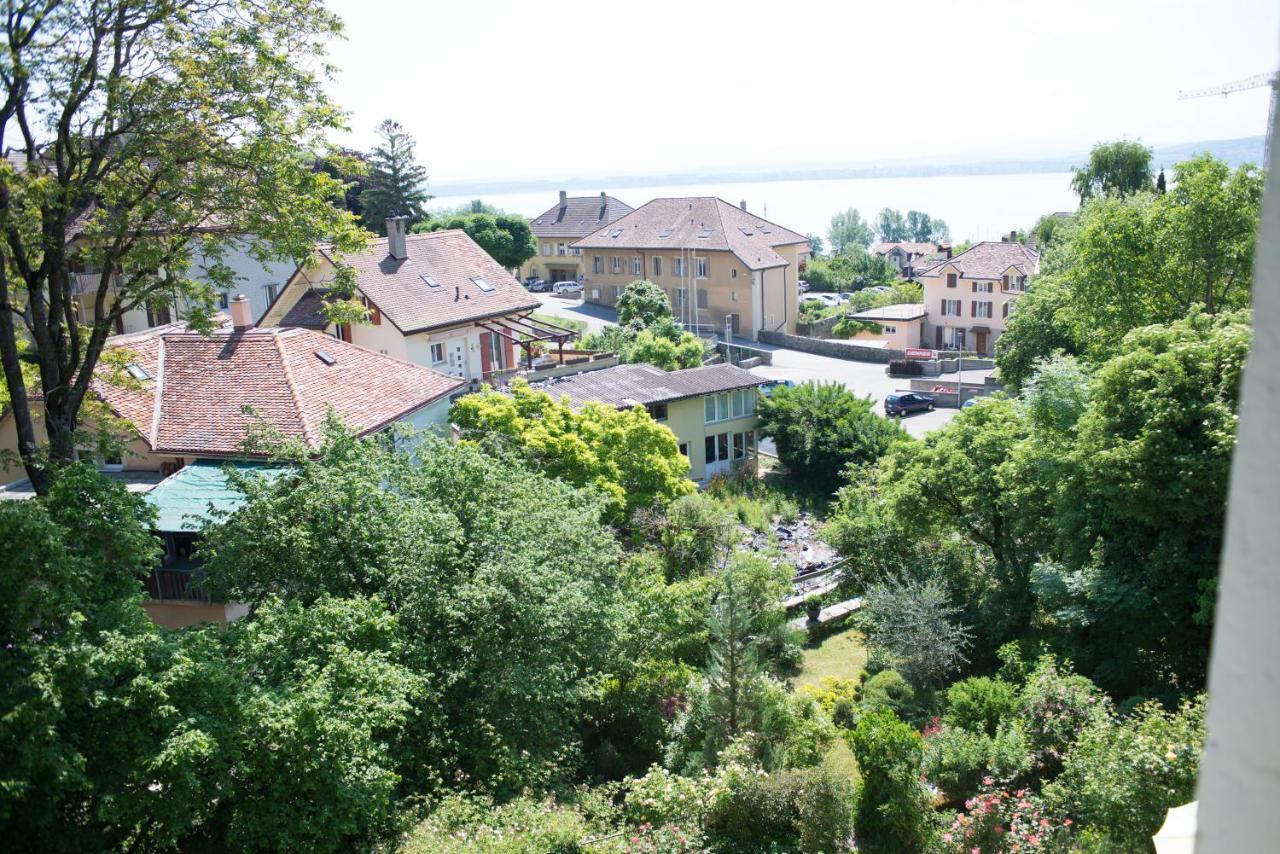 Hôtel de la Béroche Saint-Aubin-Sauges Esterno foto