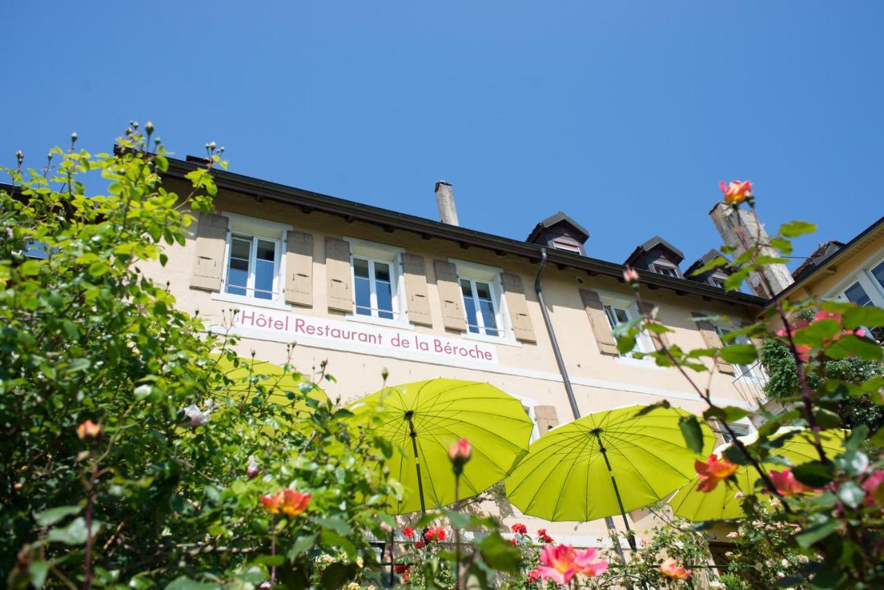 Hôtel de la Béroche Saint-Aubin-Sauges Esterno foto